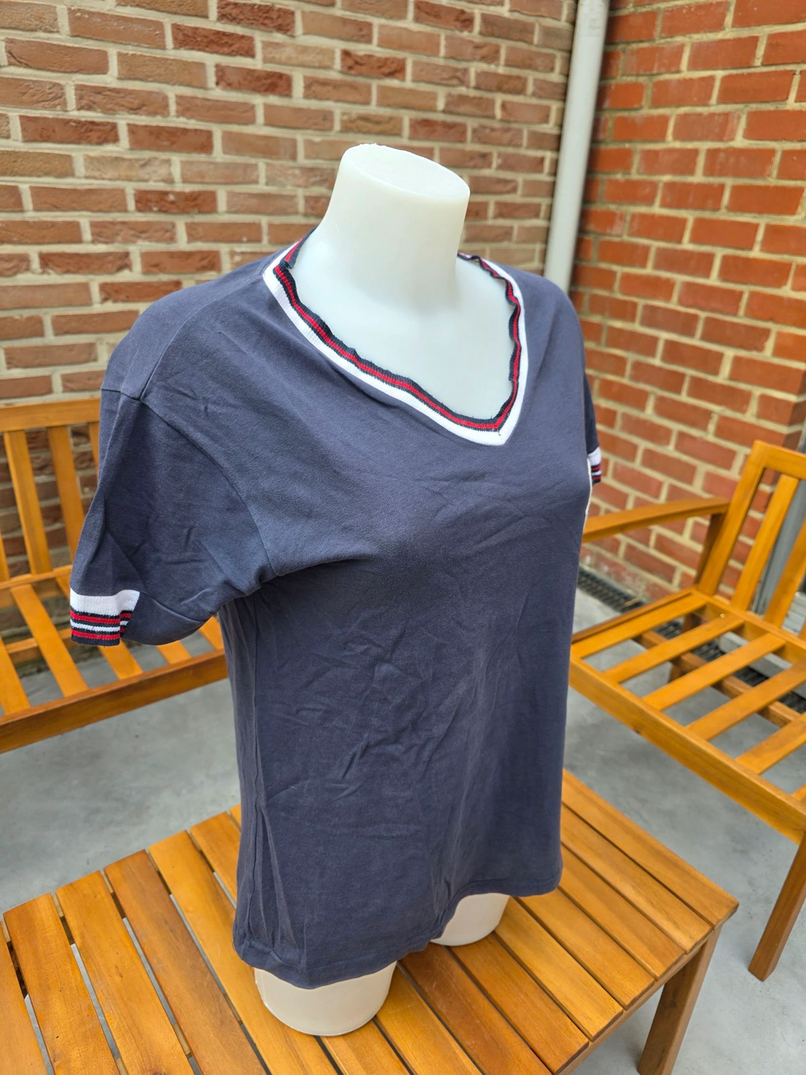 T-Shirt azul feminino – photo 3